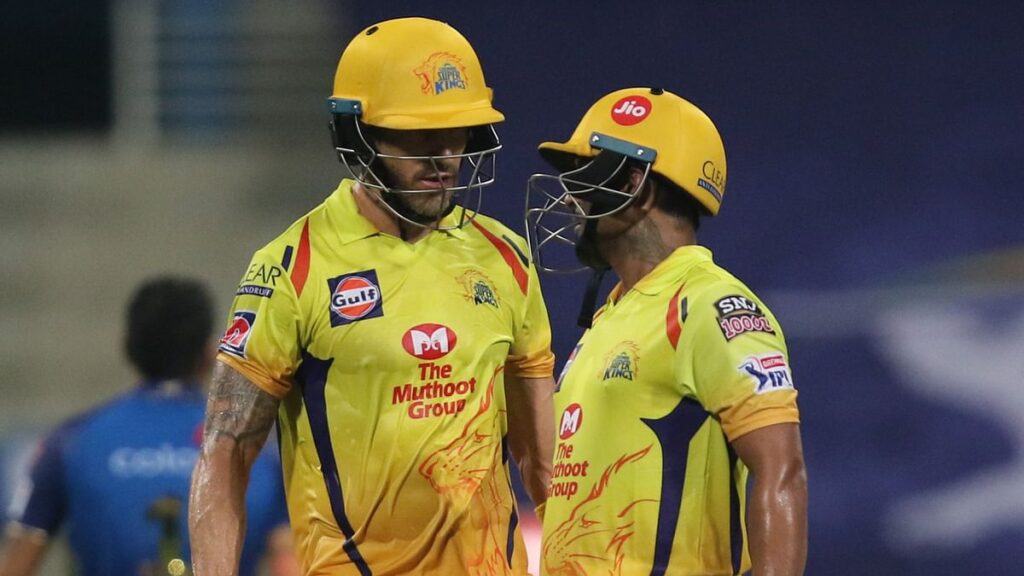 Ambati Rayudu and Faf du Plessis lifted the team from the brink of crisis