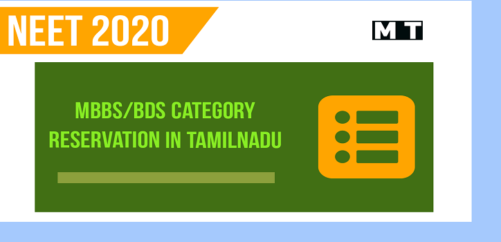 NEET reservation in Tamilnadu
