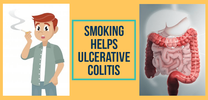 Smoking helps Ulcerative Colitis