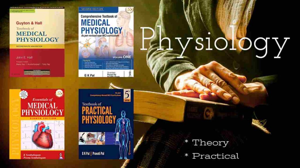 Physiology books for 1st year MBBS
