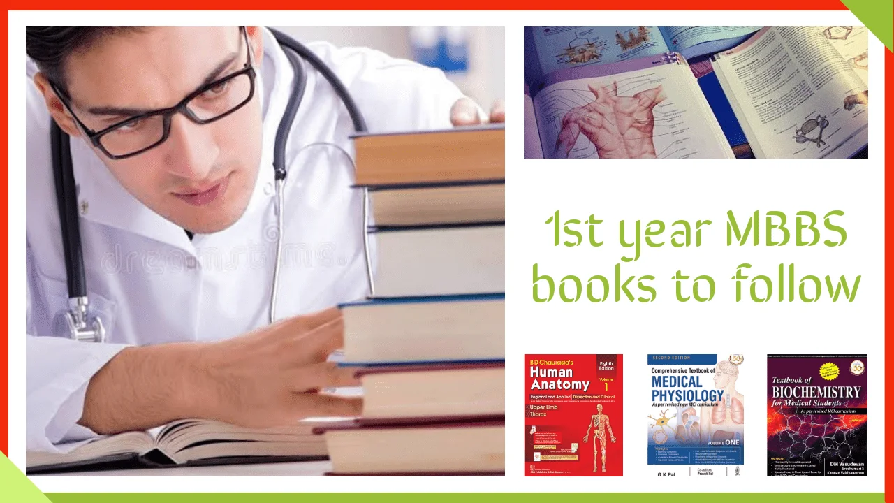 1st year MBBS books