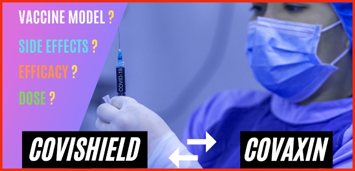 Covishield and Covaxin - Indian Vaccines