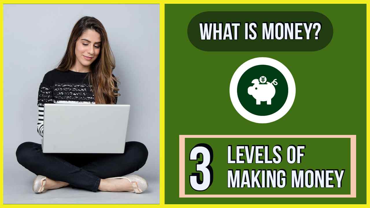 3 levels of making money online