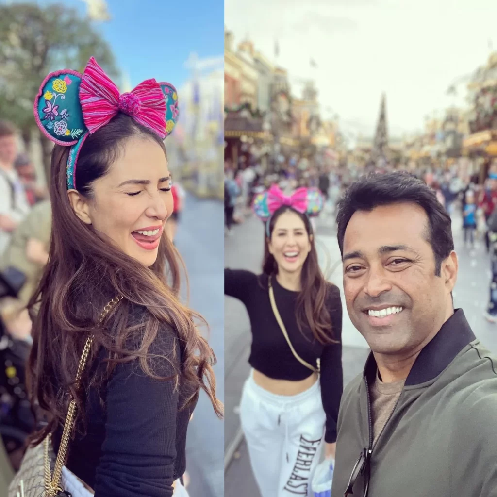 Kim Sharma enjoys ‘Disney Day’ with rumoured boyfriend Leander Paes