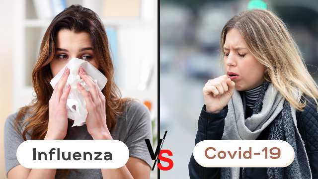 Is it possible to distinguish flu from Covid-19? - omicron vs cold vs flu
