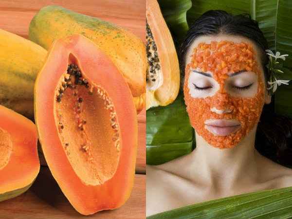 Papaya - fruit for skin whitening