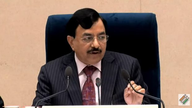 Chief Election Commissioner Sushil Chandra announces date for 5 state assembly elections