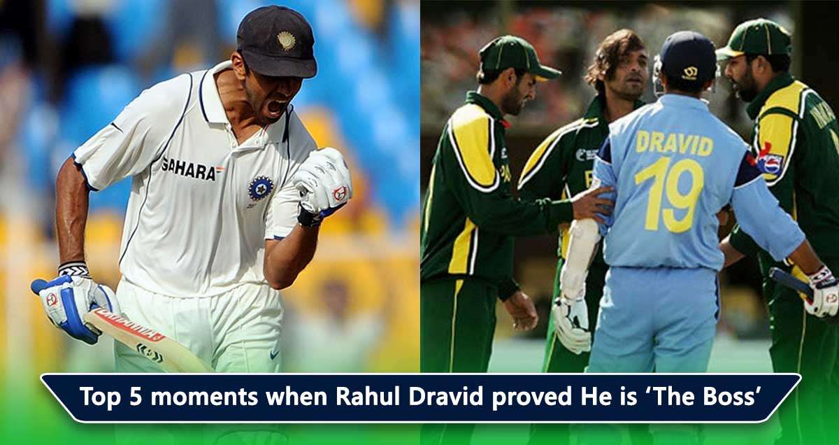 The Top 5 Moments Rahul Dravid Proved He's "The Boss"