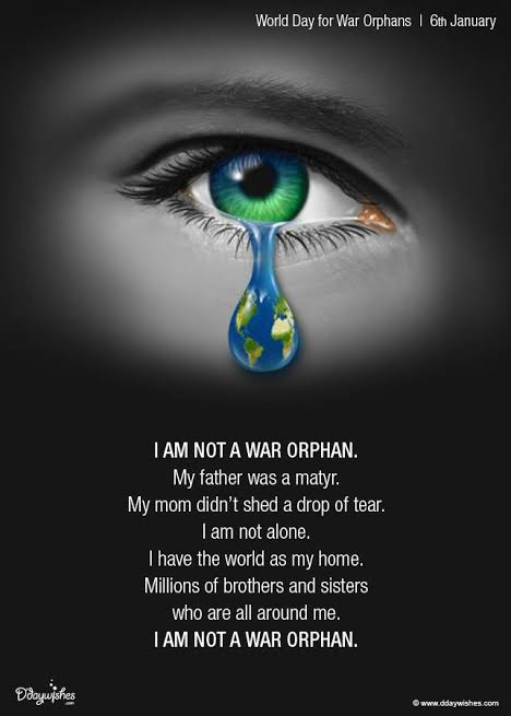 World Day of War Orphans latest news