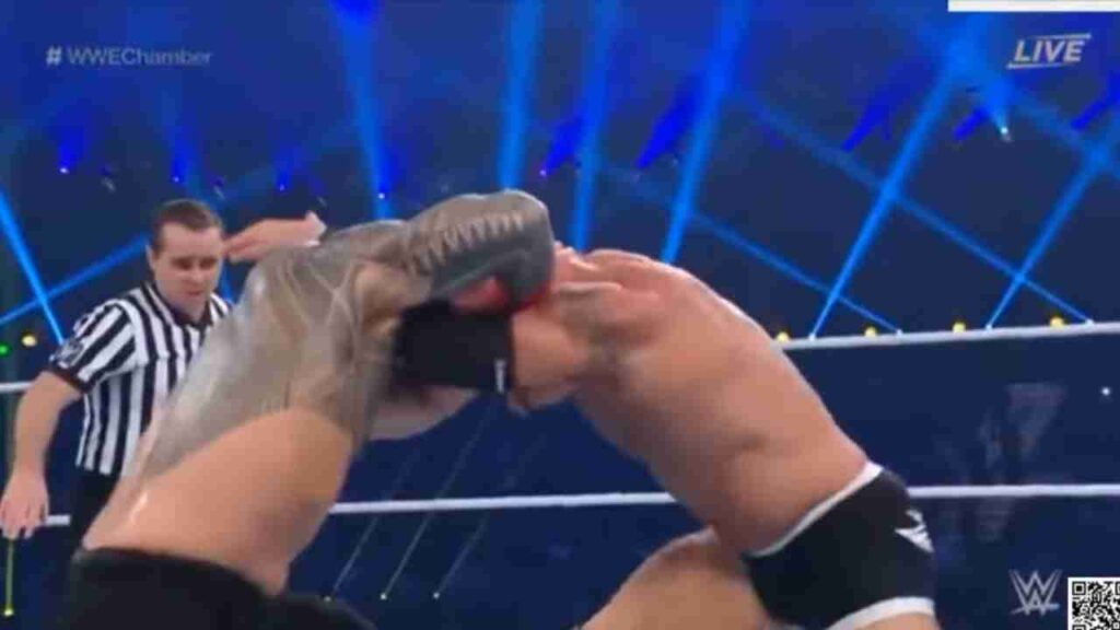 Goldberg vs Roman Reigns Highlights