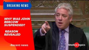 Why was John Bercow Suspended