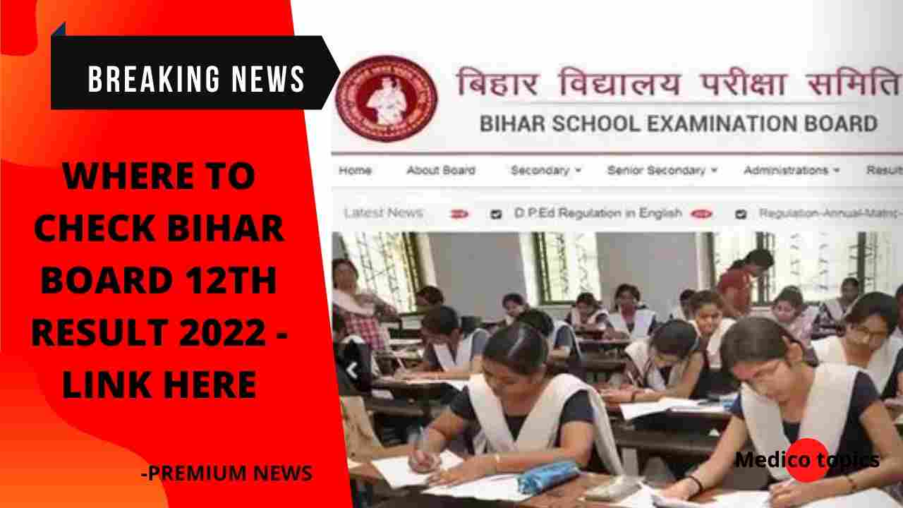 Bihar Board 12th Result 2022