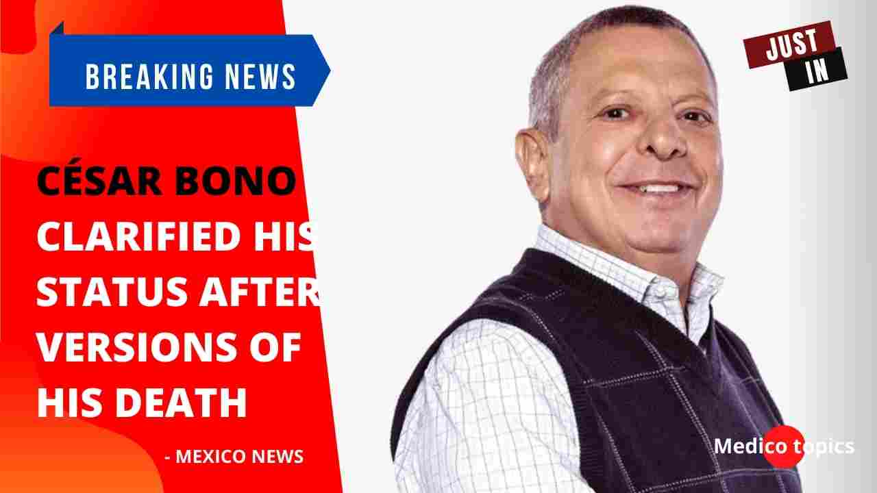 César Bono clarified his status after versions of his death