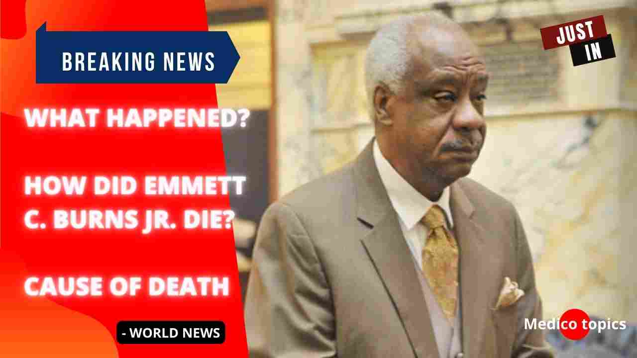 How did Emmett C. Burns Jr. Die