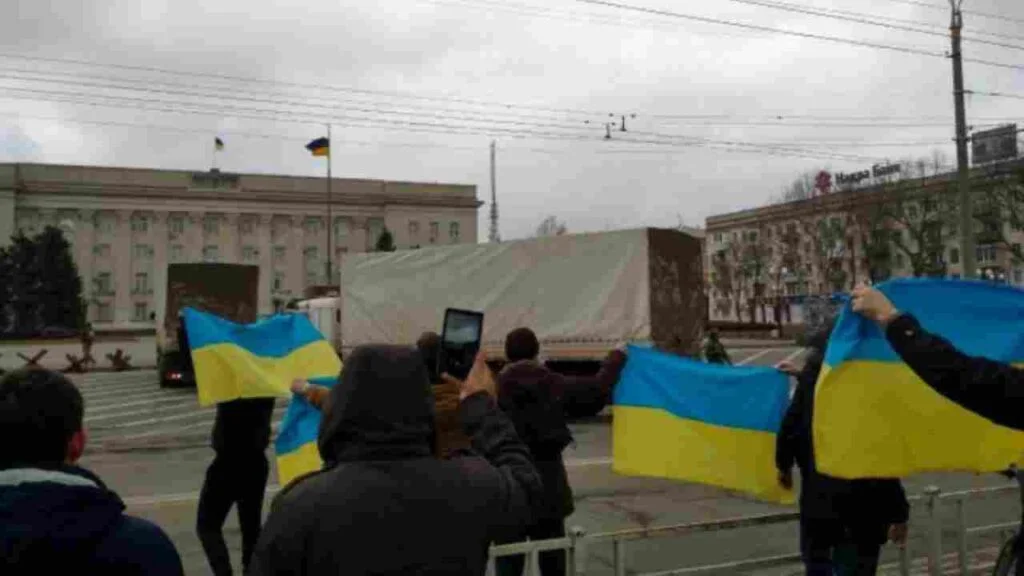 action calling for the creation of a "separate republic".