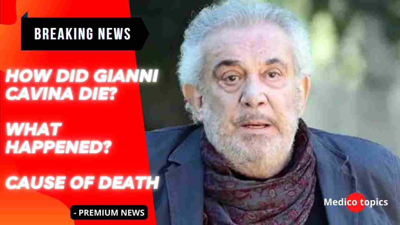 How did Gianni Cavina Die