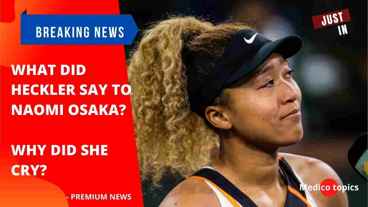 What was yelled at Osaka at Indian Wells?