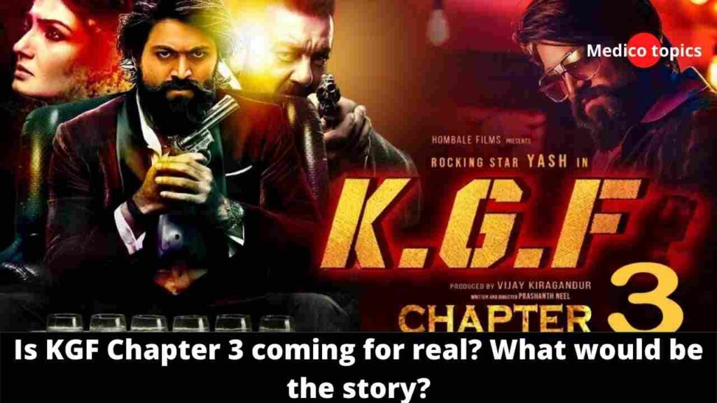 Is KGF 3 coming