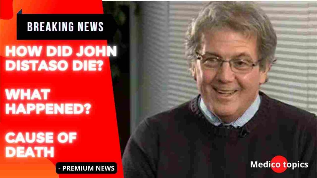How did John DiStaso die