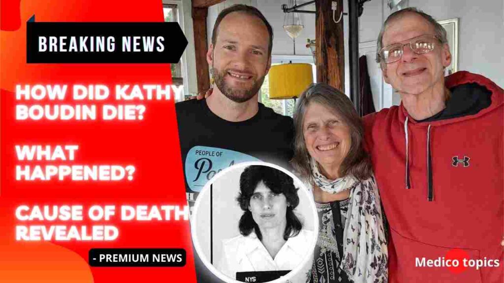 How did Kathy Boudin die