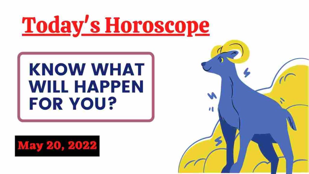 May 20 horoscope