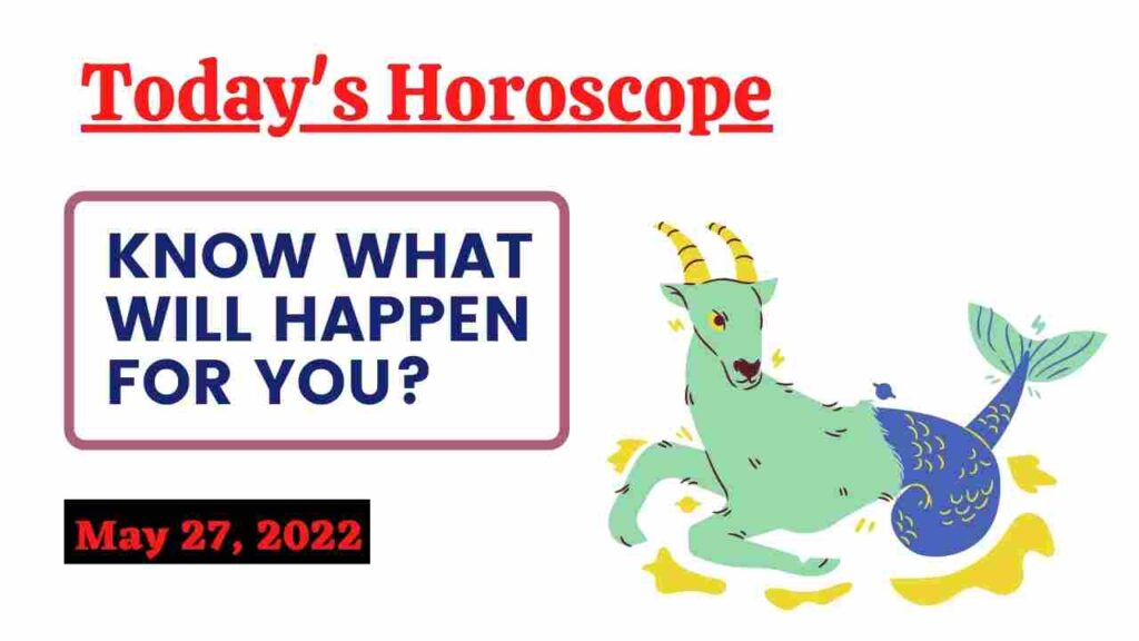 May 27 horoscope