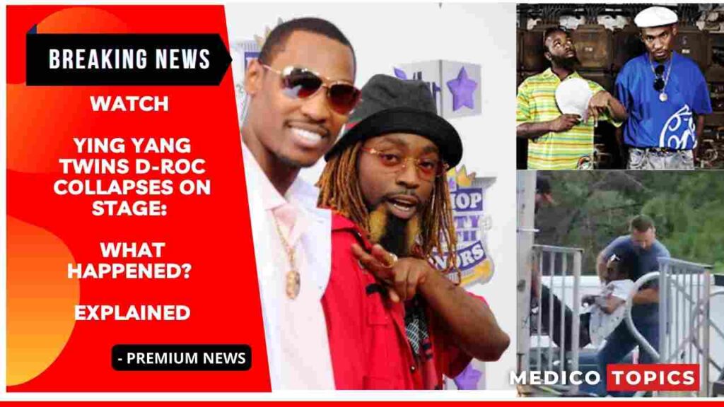 Watch Ying Yang Twins D-Roc Collapses on Stage: What happened? Explained