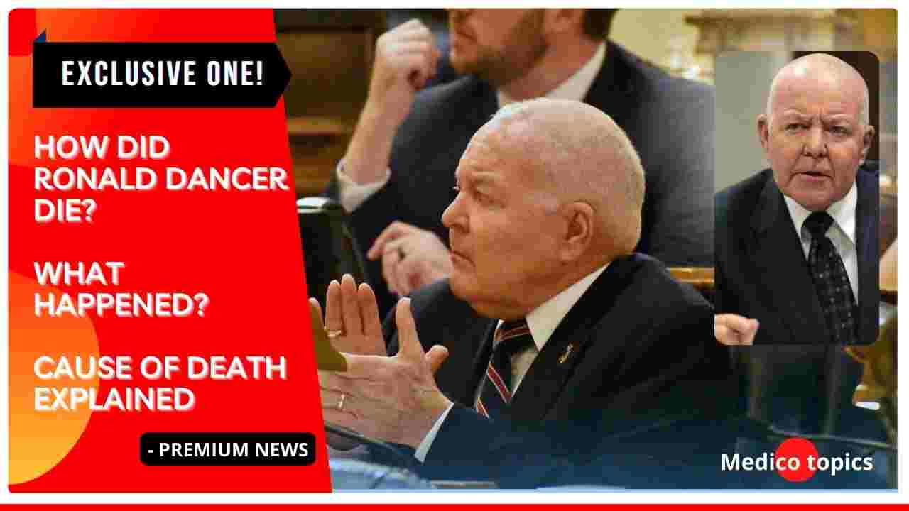 Ronald Dancer died: How did he die? Cause of death Revealed