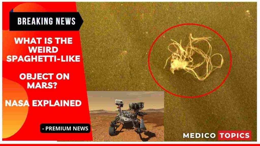What is the Weird Spaghetti-Like Object on Mars? NASA Explained