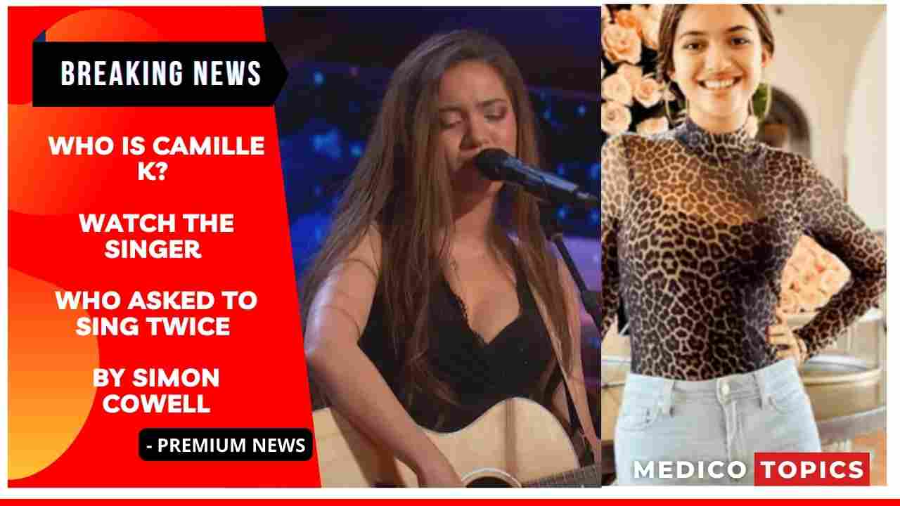 Who is Camille K? Watch the singer who asked to sing twice by Simon Cowell