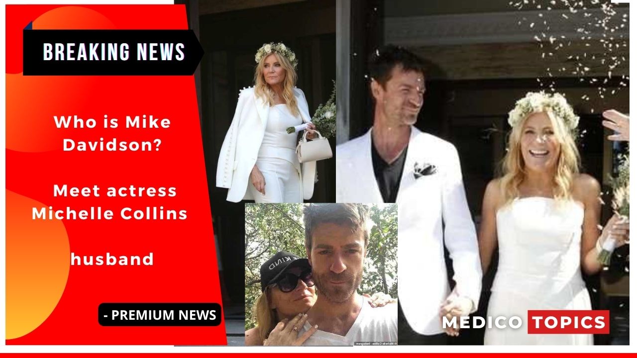 Who is Mike Davidson? Meet actress Michelle Collins husband