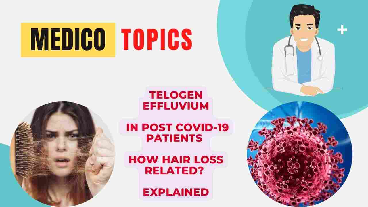Telogen effluvium in Post COVID-19 patients: How hair loss related? Explained