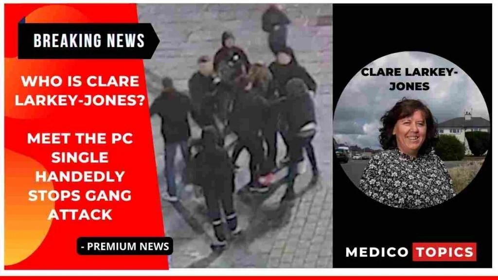 Who is Clare Larkey-Jones? Meet the PC single handedly stops gang attack