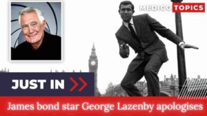 George Lazenby apologises