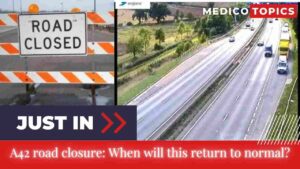 A42 road closure
