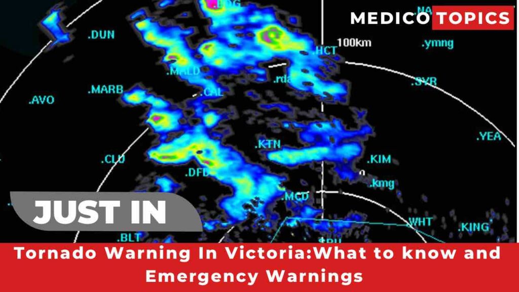 Tornado warning Victoria