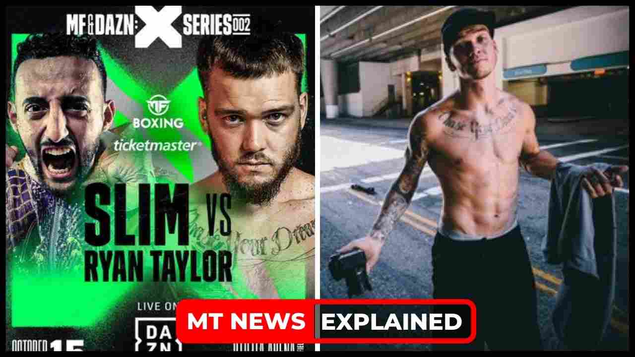 Who is Ryan Taylor? Slim's opponent Stats, Boxing Record, Odds Analysis
