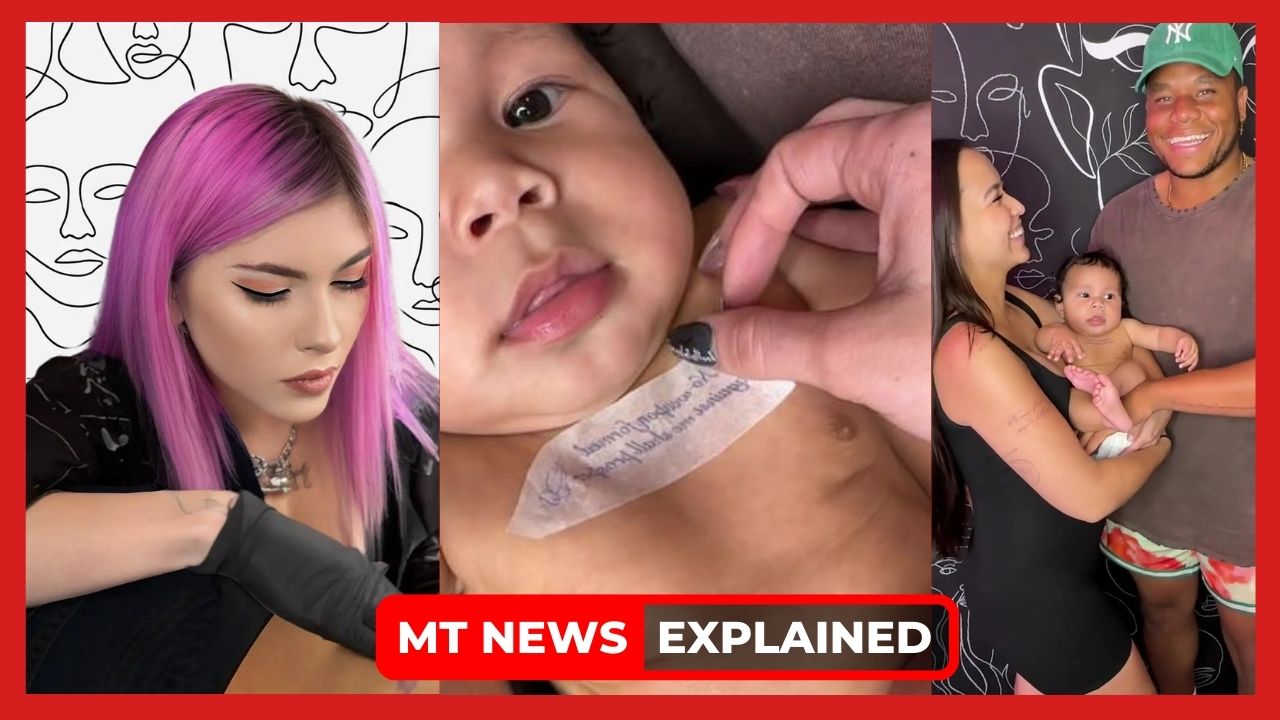 Who is TikTok star Ayala Bratt? Why did he tattoo his baby? Explained