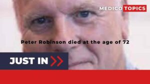 How did Peter Robinson die?