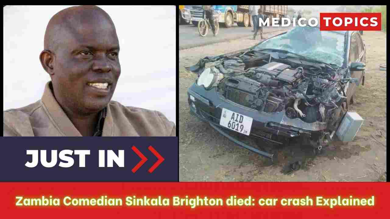 Zambia Comedian Sinkala Brighton died: Big Head car crash Explained