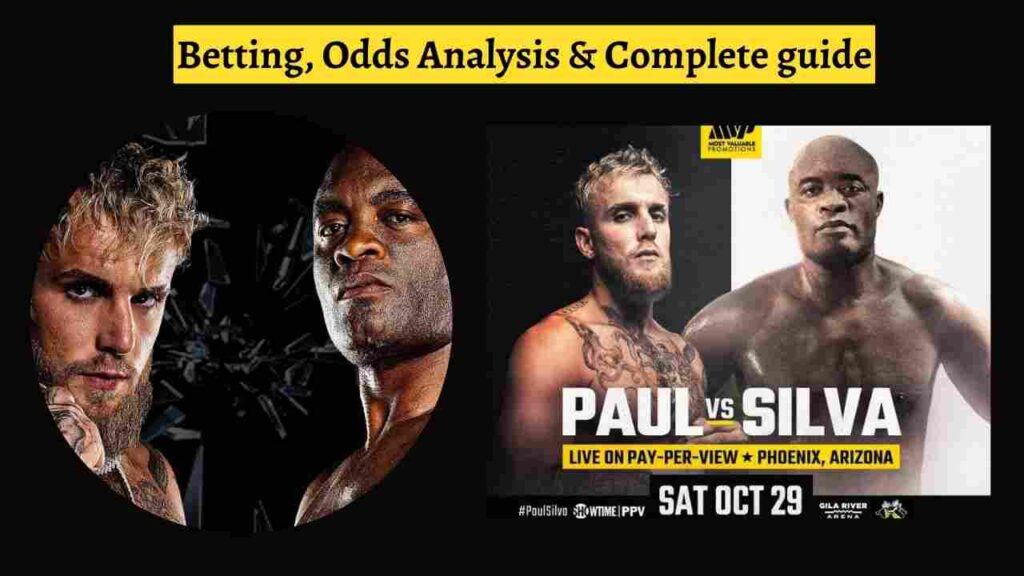 Jake Paul vs Anderson Silva betting: Odds Analysis & Complete guide