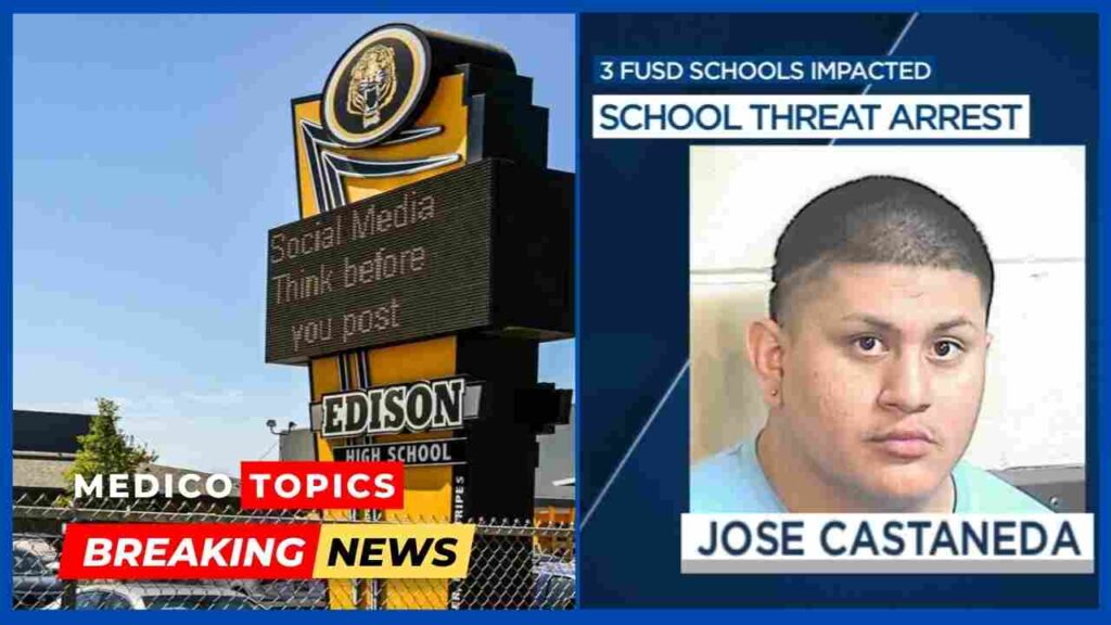 Who is Jose Luis Castaneda? Suspect of shooting at Edison High School, Fresno High School and Bullard High School