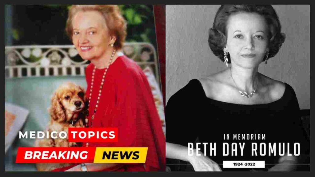 How did Beth day Romula die? American columnist cause of death Explained