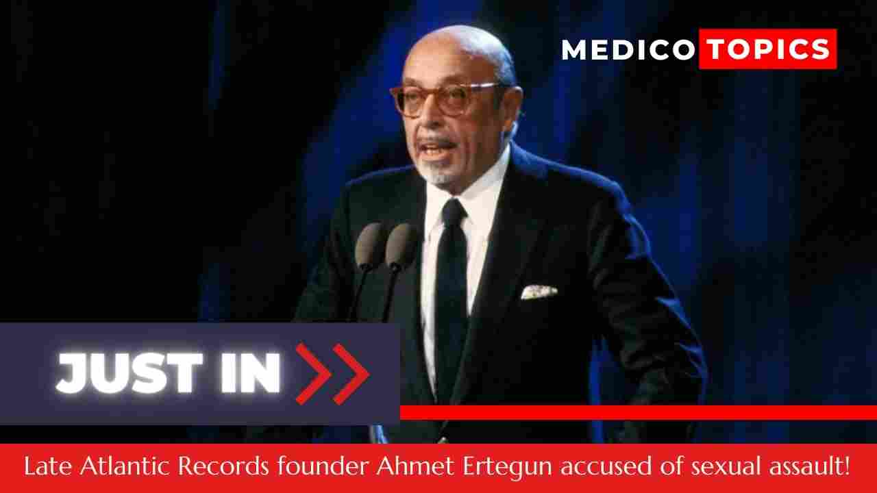 Ahmet Ertegun, the late co-founder  and  longtime  CEO  of  Atlantic  Records,  has  been  charged with multiple counts of sexual assault by a former music manager.