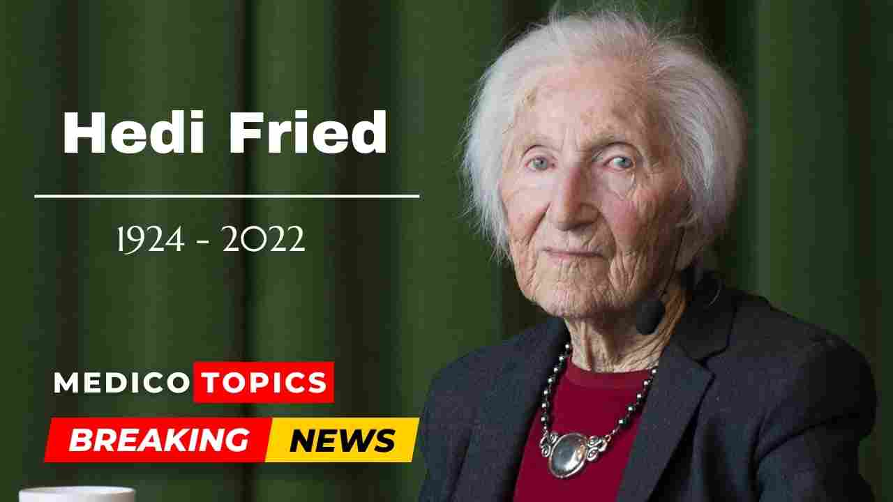 The family of Hédi Fried announced to Dagens Nyheter on Sunday morning that the 98-year-old novelist and psychologist Hédi Fried had passed away.