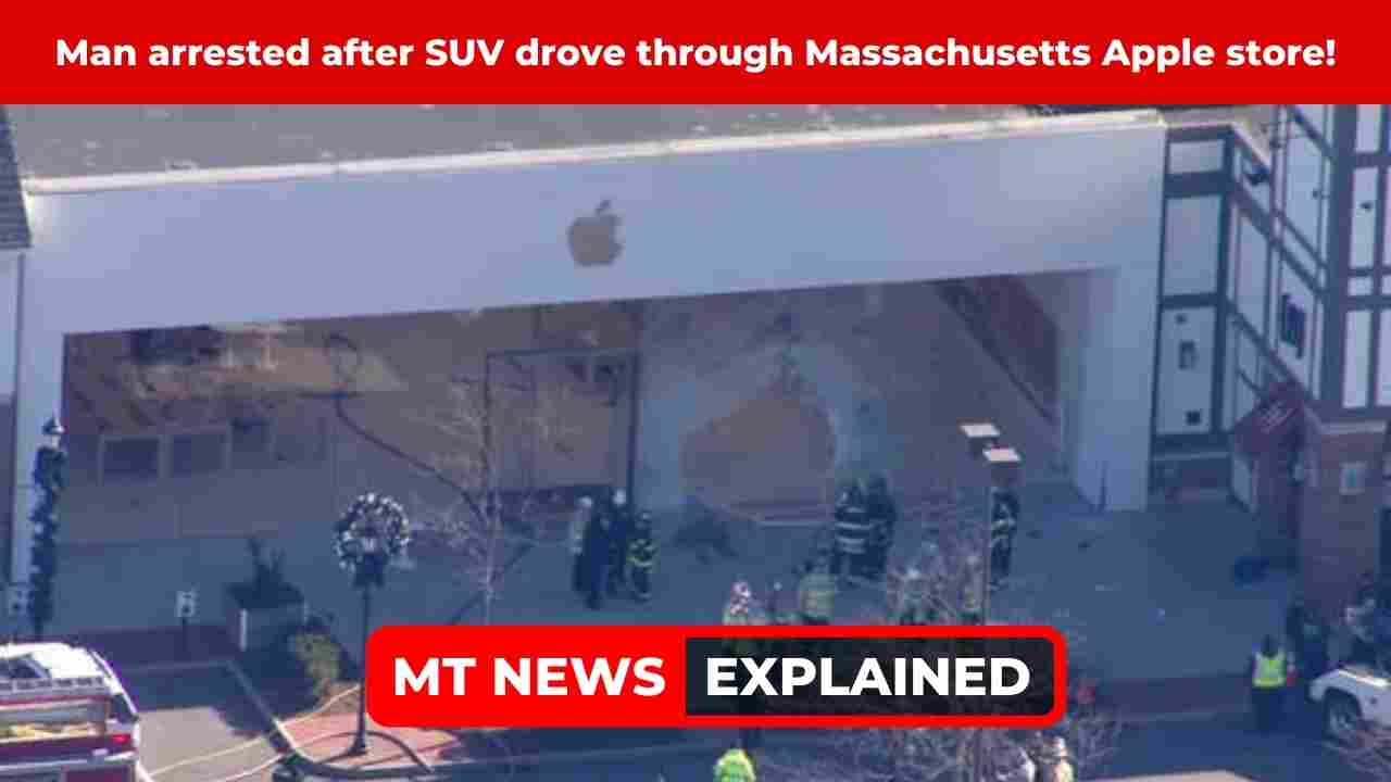 Authorities revealed Tuesday that a 53-year-old man Bradley Rein has been charged after allegedly ramming an SUV into an Apple shop in Hingham on Monday, causing one fatality and at least 19 injuries.