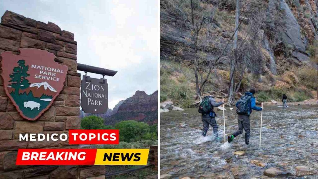 Zion National Park hiking accident
