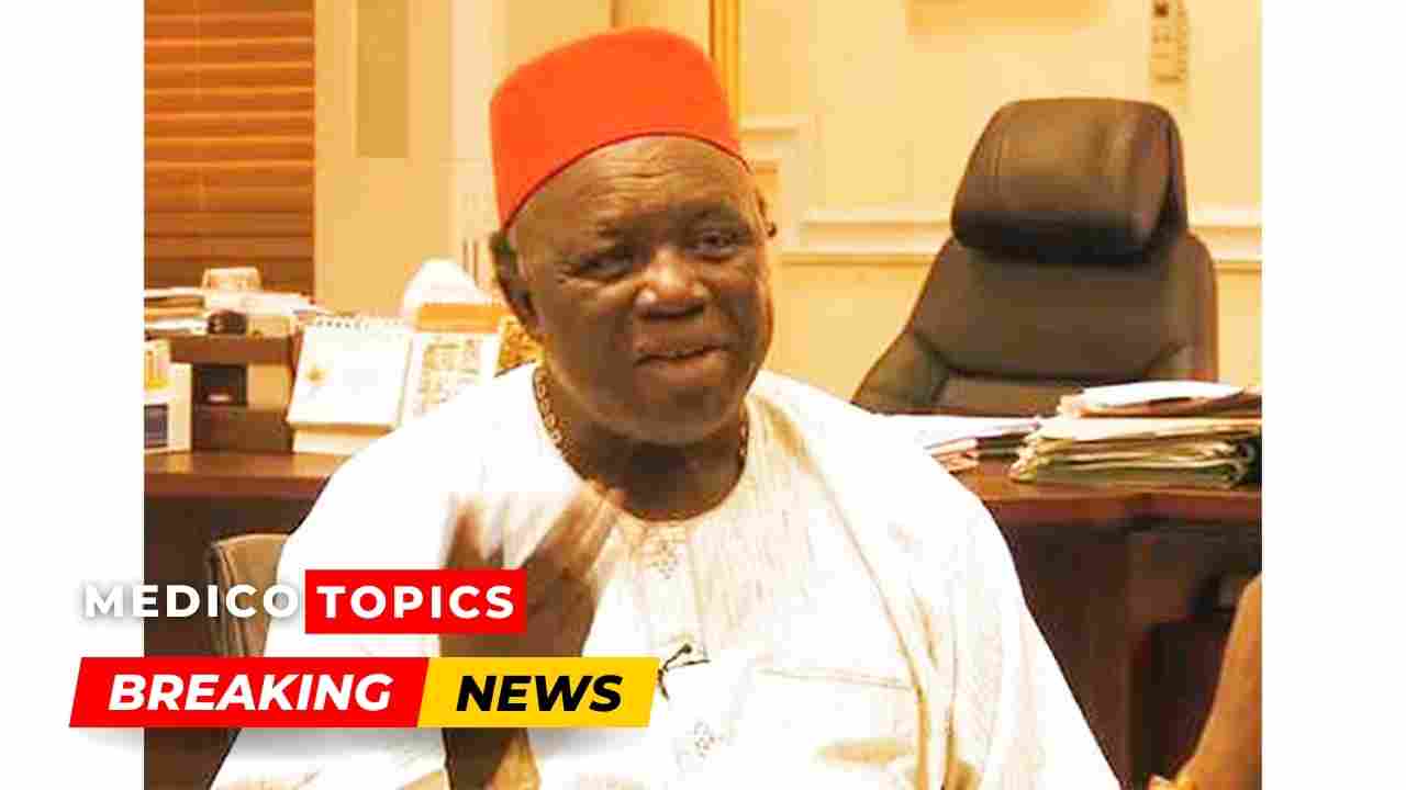 President-General of Ohanaeze Ndigbo , George Obiozor passed away.