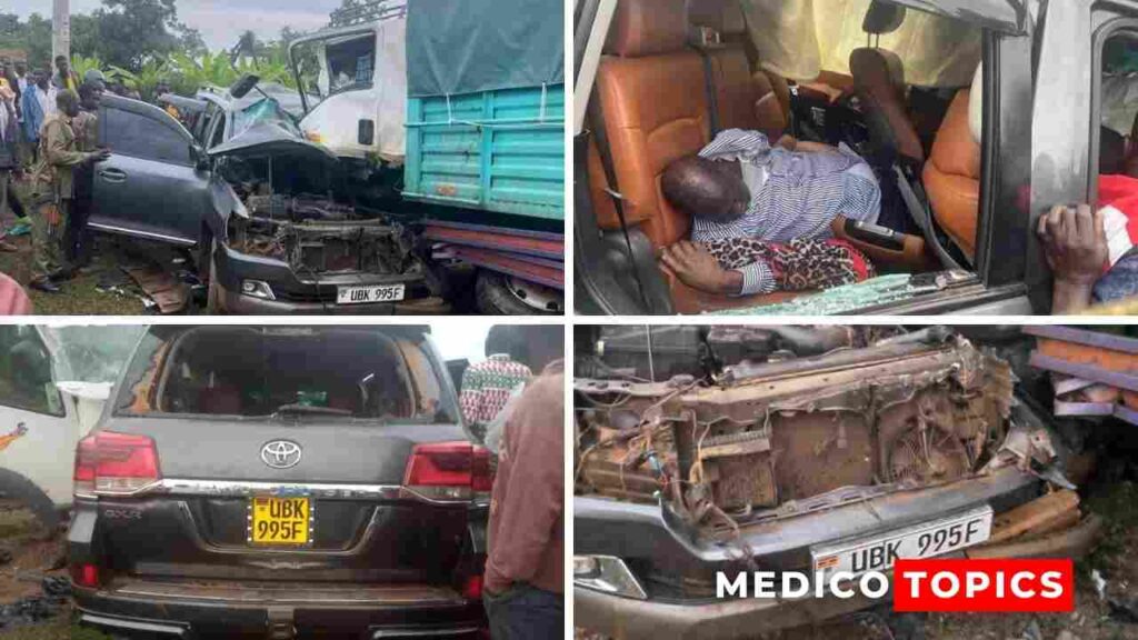 Patrick Okabe road accident