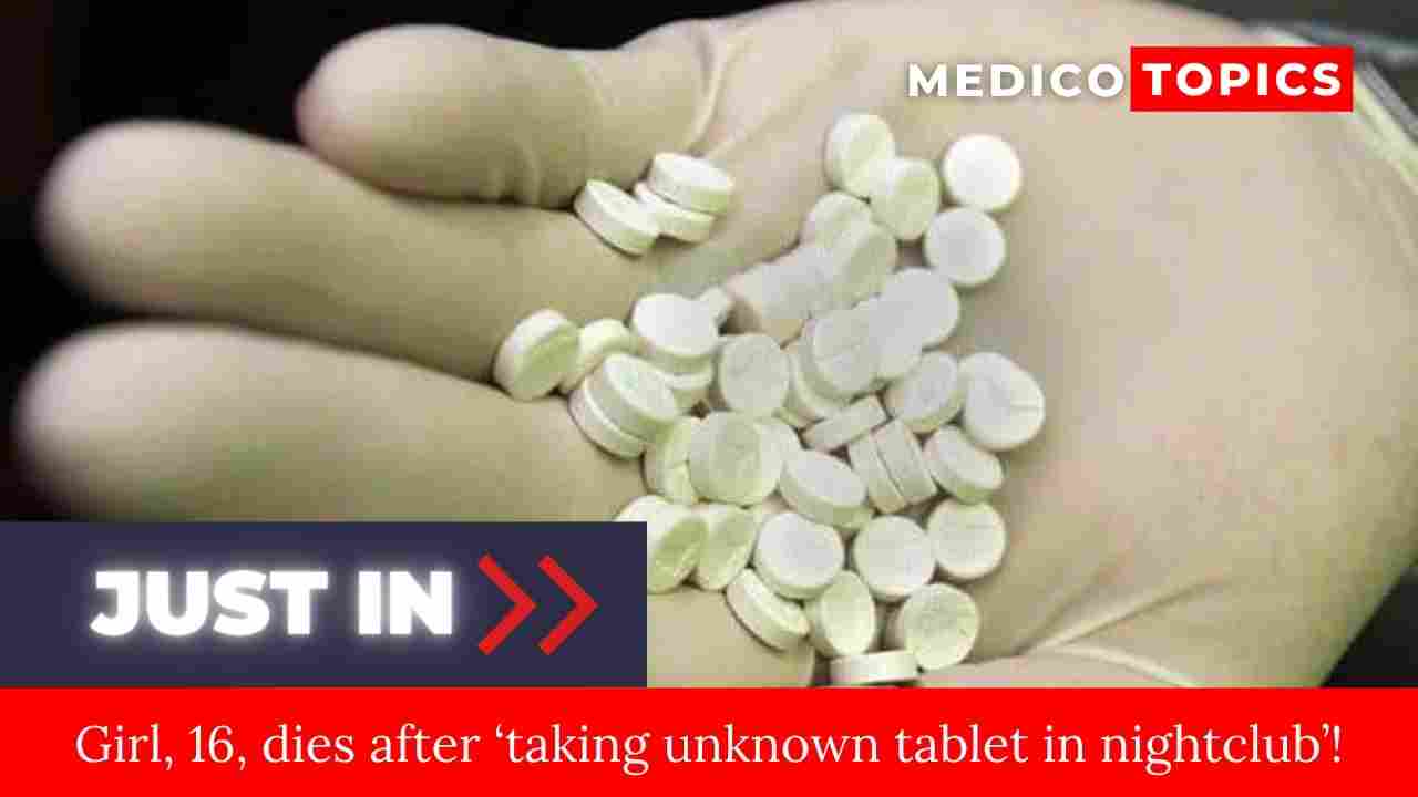 Police reported that a 16-year-old girl passed away after using drugs at a nightclub in Devon.